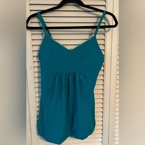 Teal Lululemon Spaghetti Strap Top